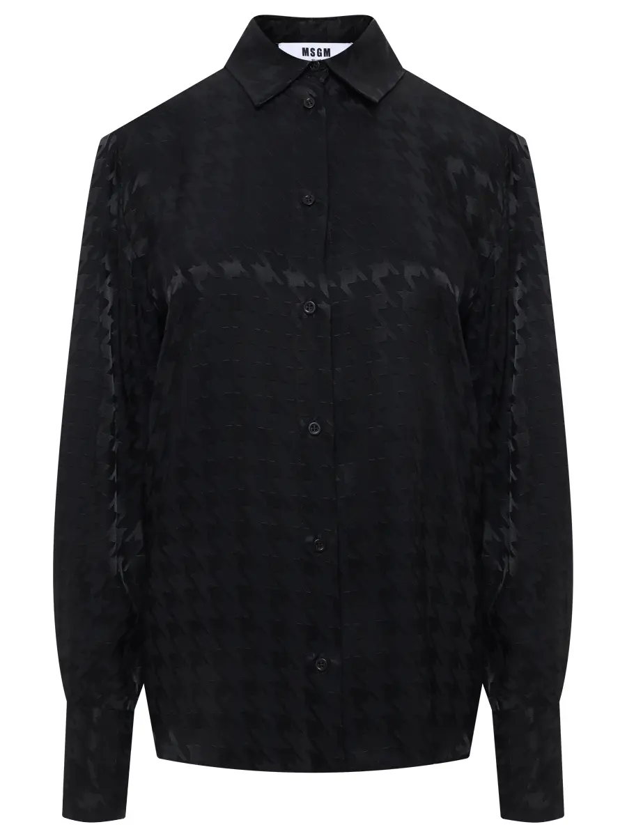 Блуза с принтом