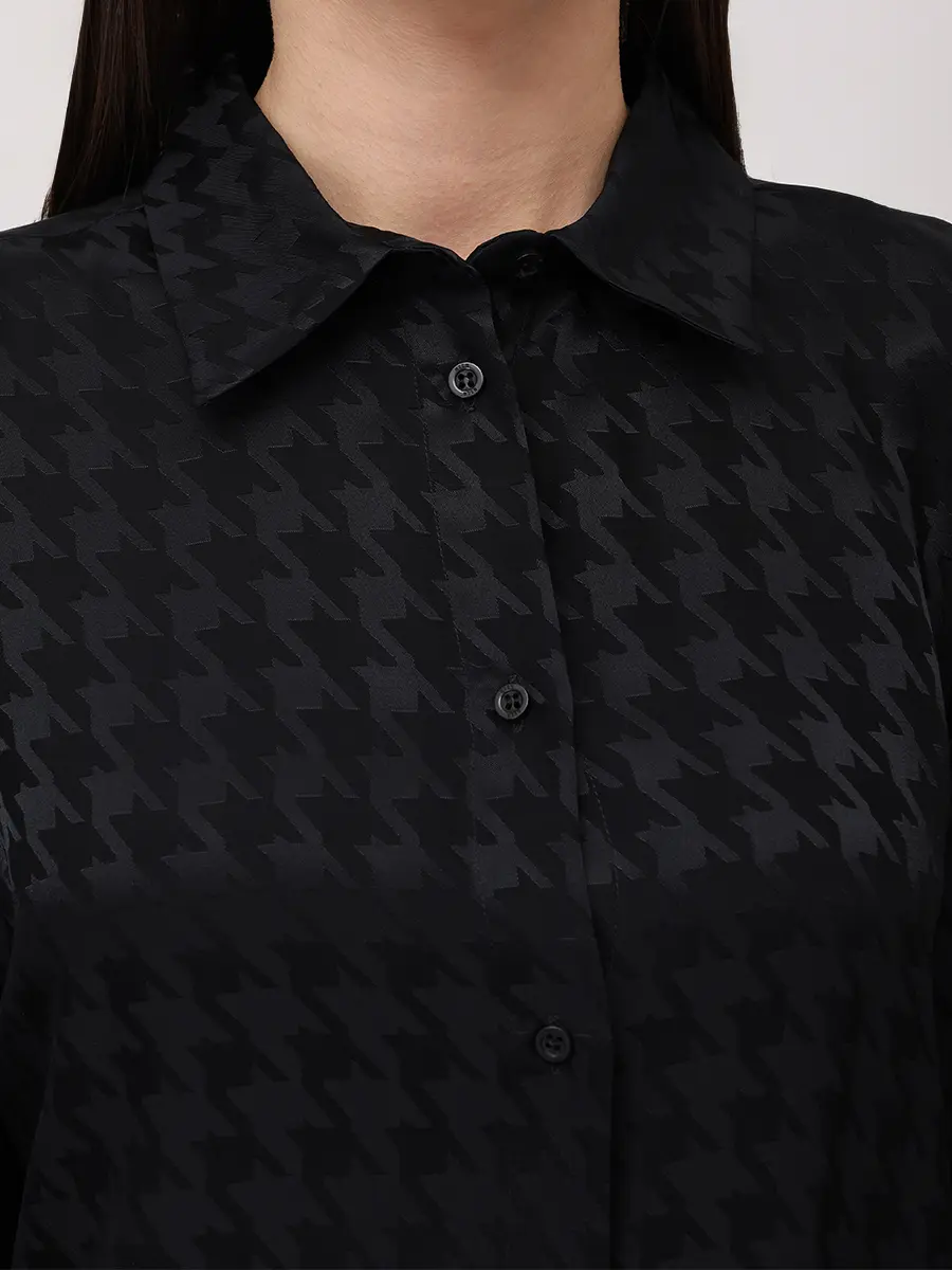 Блуза с принтом