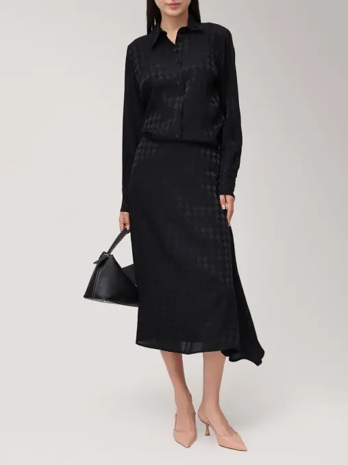 Блуза с принтом MSGM