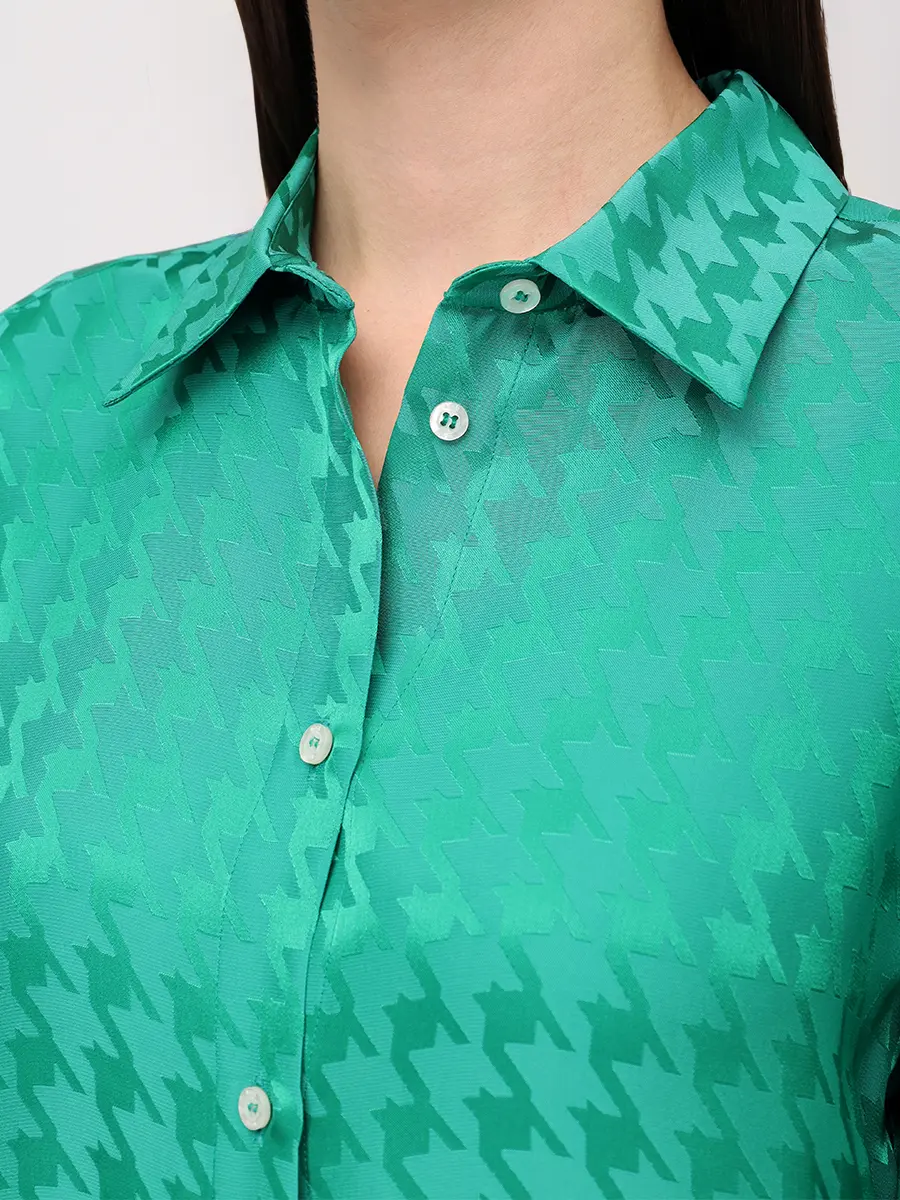 Блуза с принтом