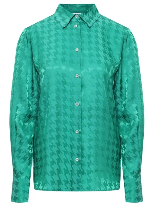 Блуза с принтом MSGM