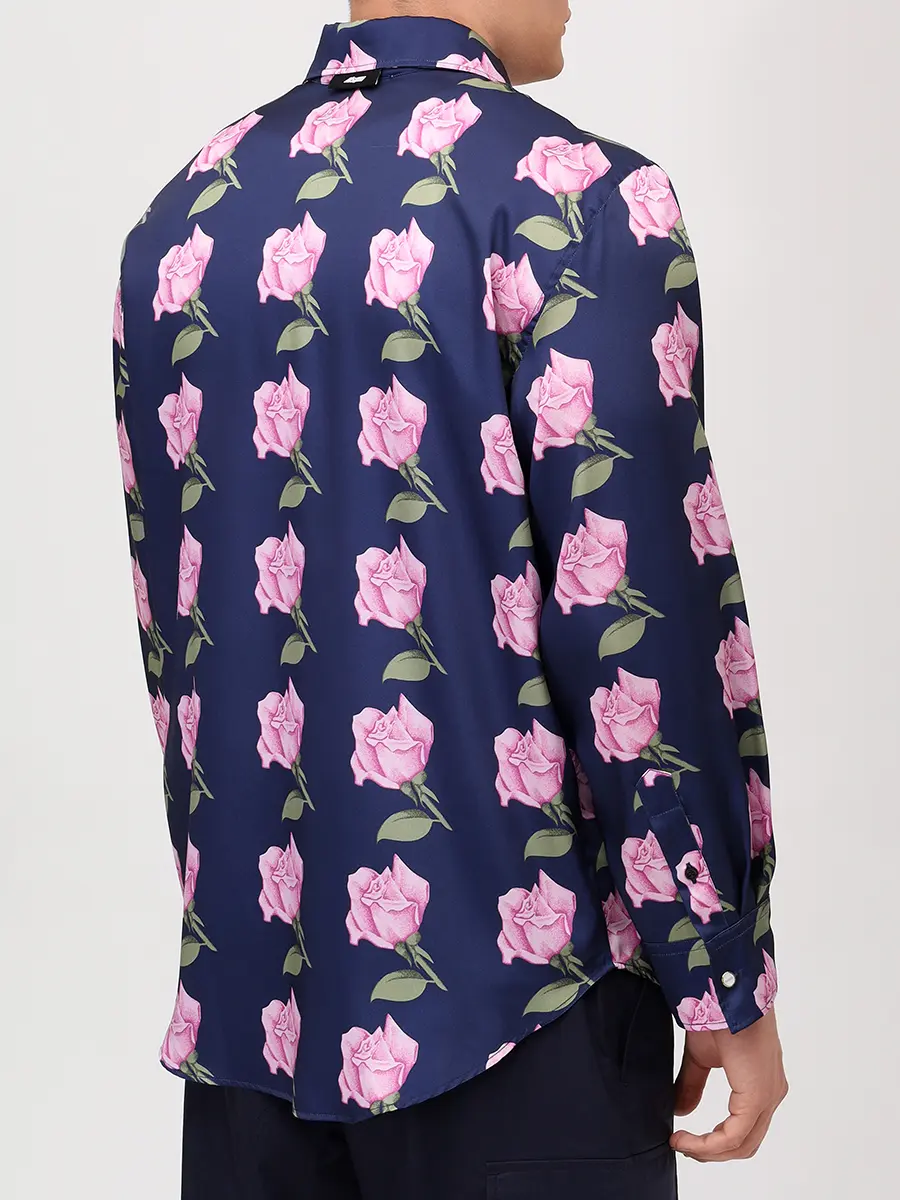 Рубашка с принтом