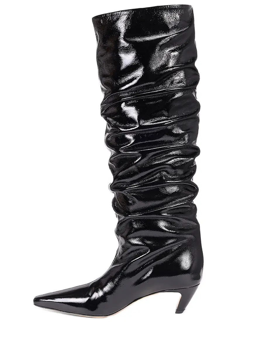 Сапоги кожаные