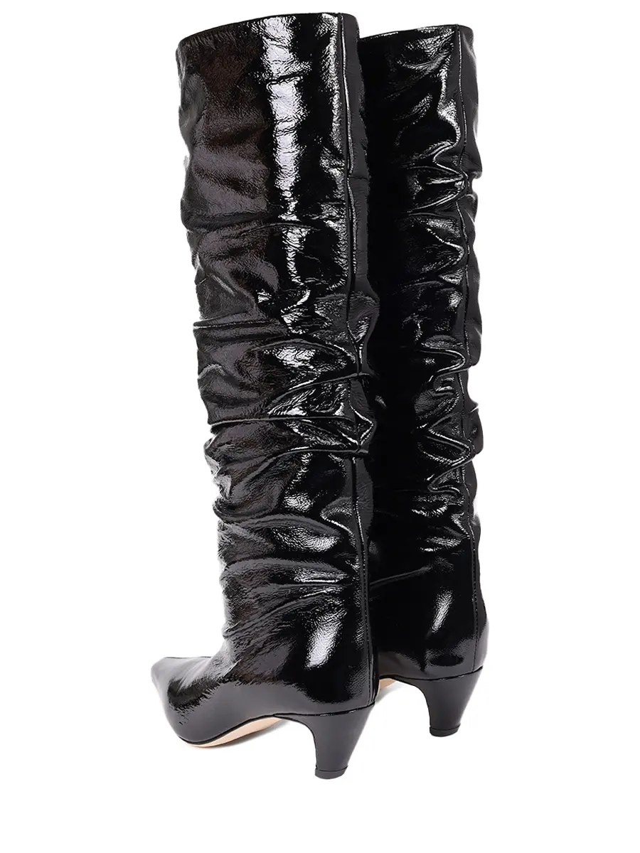 Сапоги кожаные