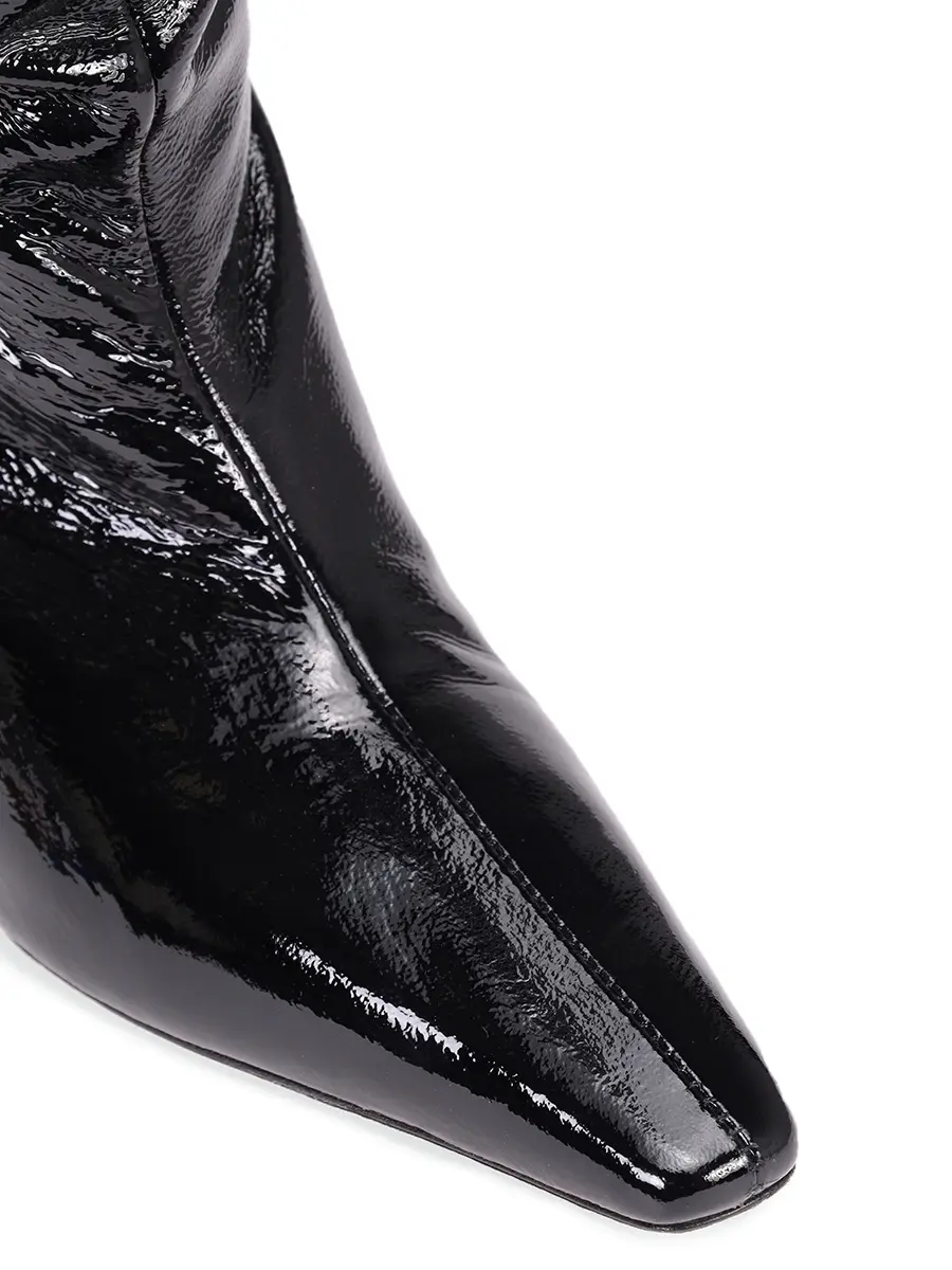 Сапоги кожаные