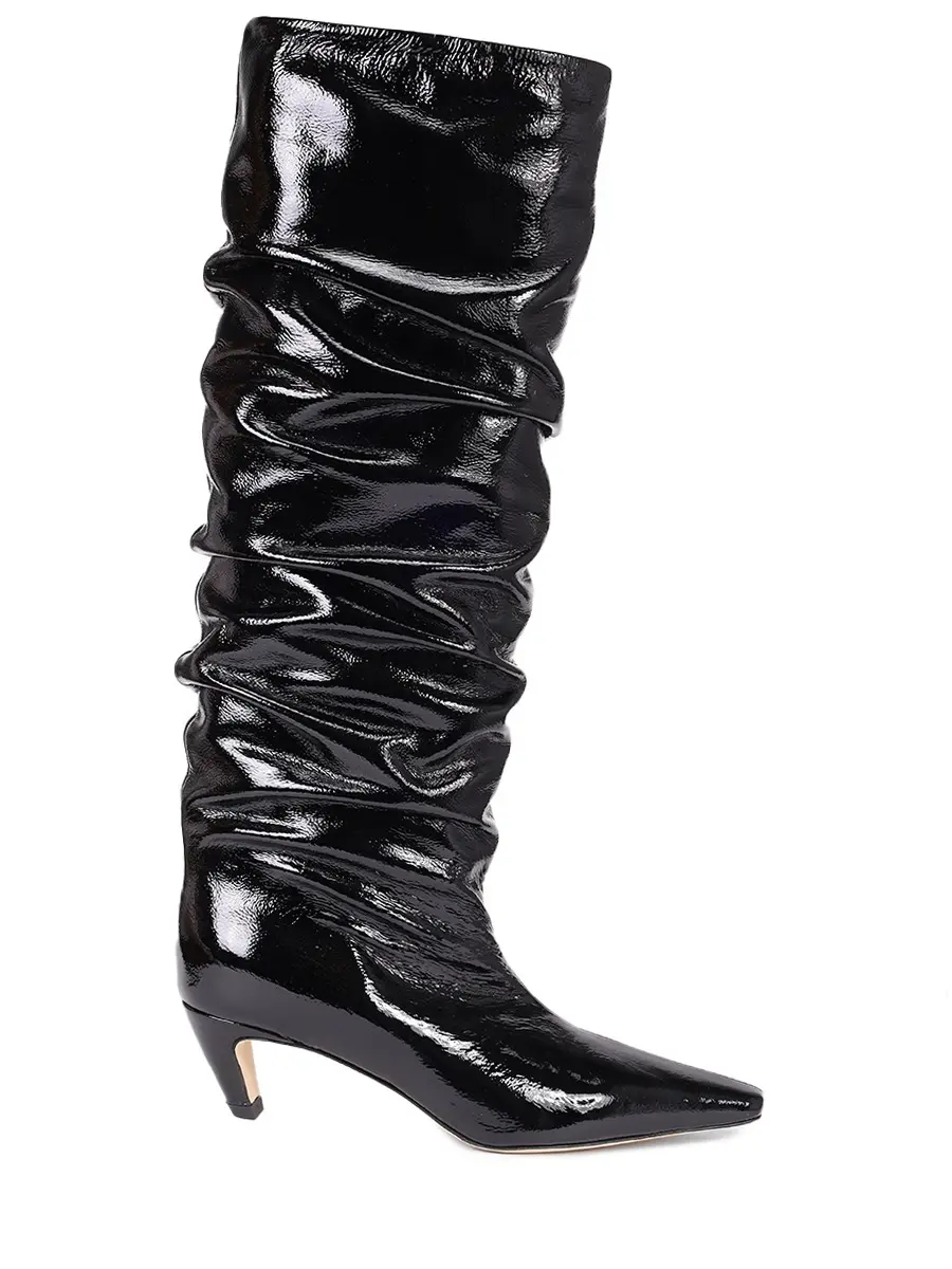 Сапоги кожаные