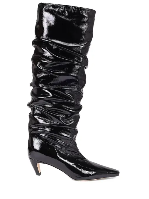 Сапоги кожаные MSGM