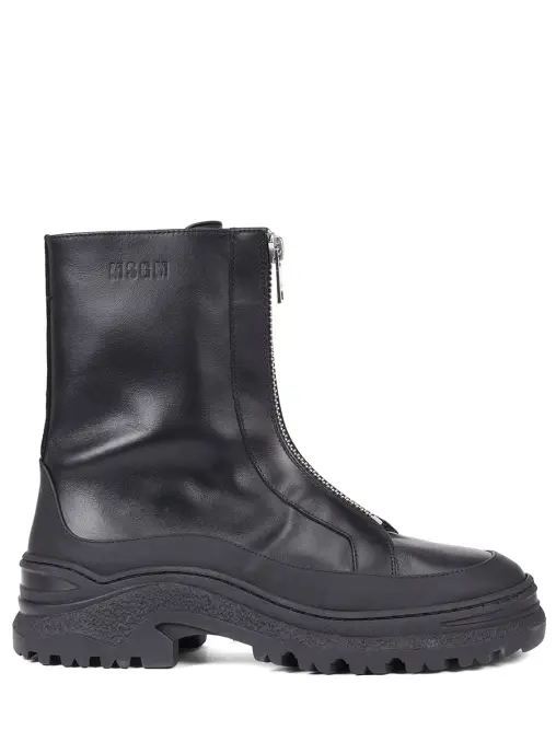 Ботинки кожаные MSGM