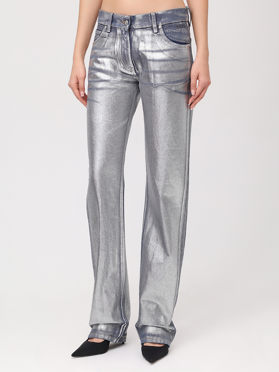 Джинсы хлопковые