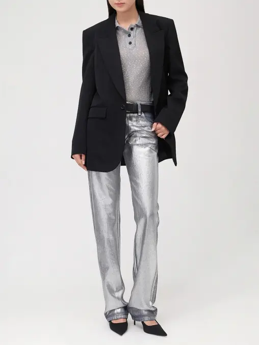 Джинсы хлопковые MSGM