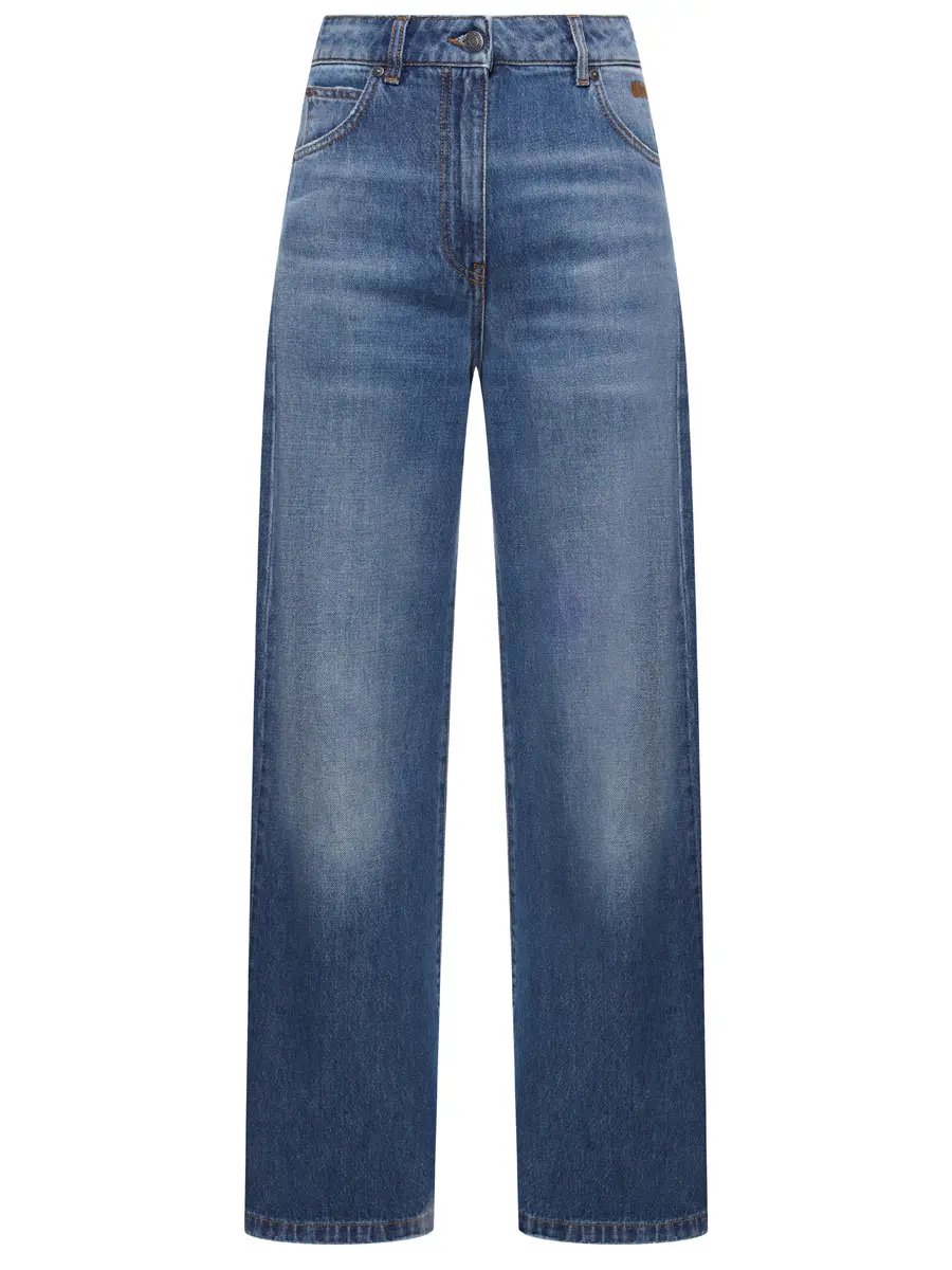 Джинсы хлопковые