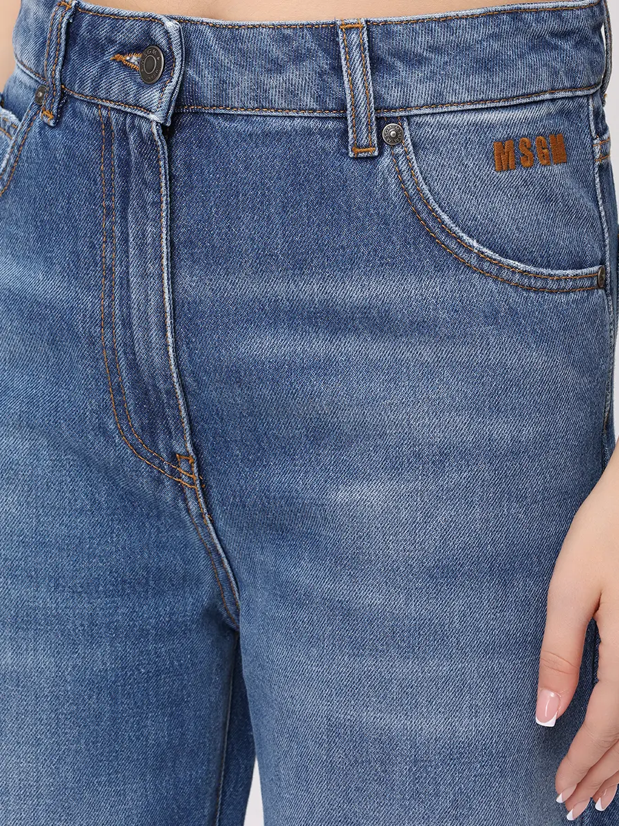 Джинсы хлопковые