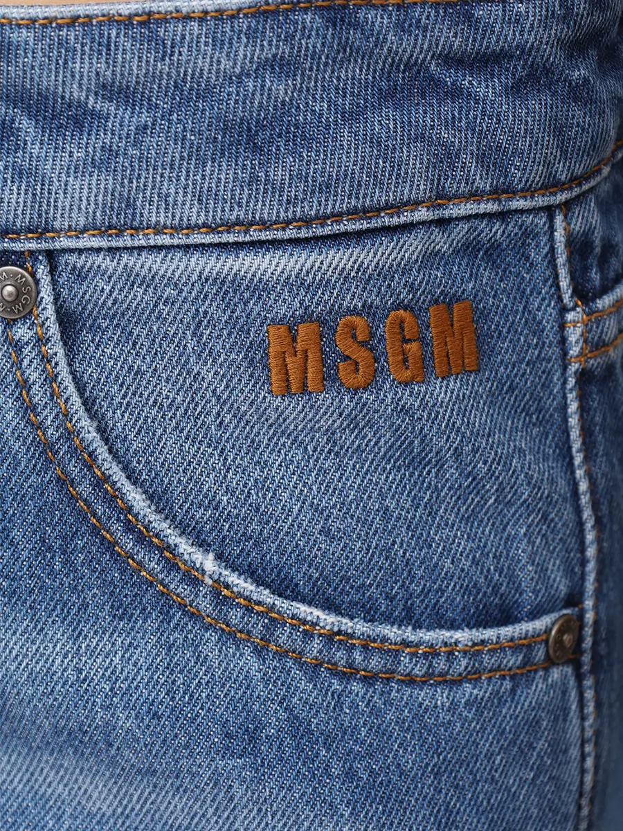 Джинсы хлопковые