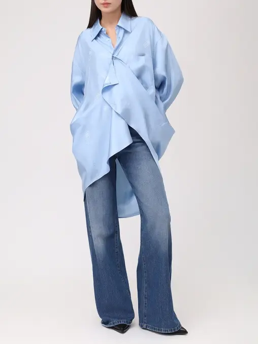 Джинсы хлопковые MSGM