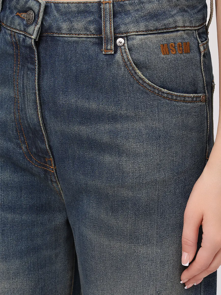 Джинсы хлопковые