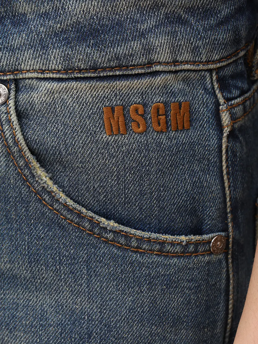 Джинсы хлопковые