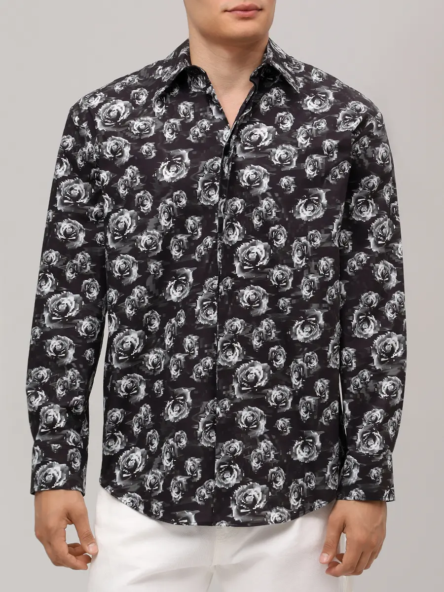 Рубашка Regular Fit хлопковая