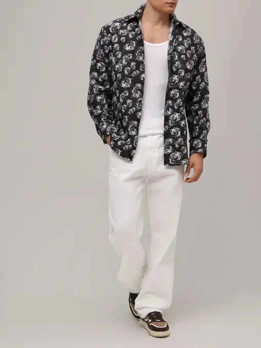 Рубашка Regular Fit хлопковая MSGM