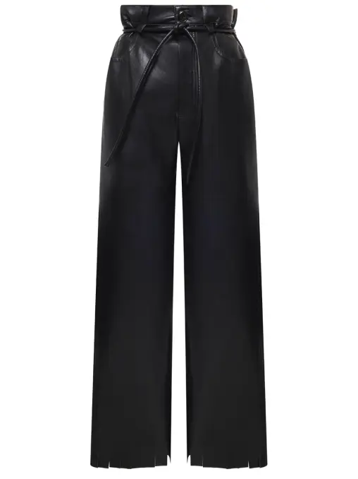 Брюки из экокожи NANUSHKA