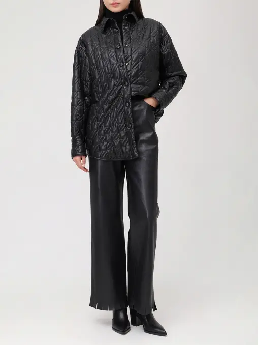 Брюки из экокожи NANUSHKA