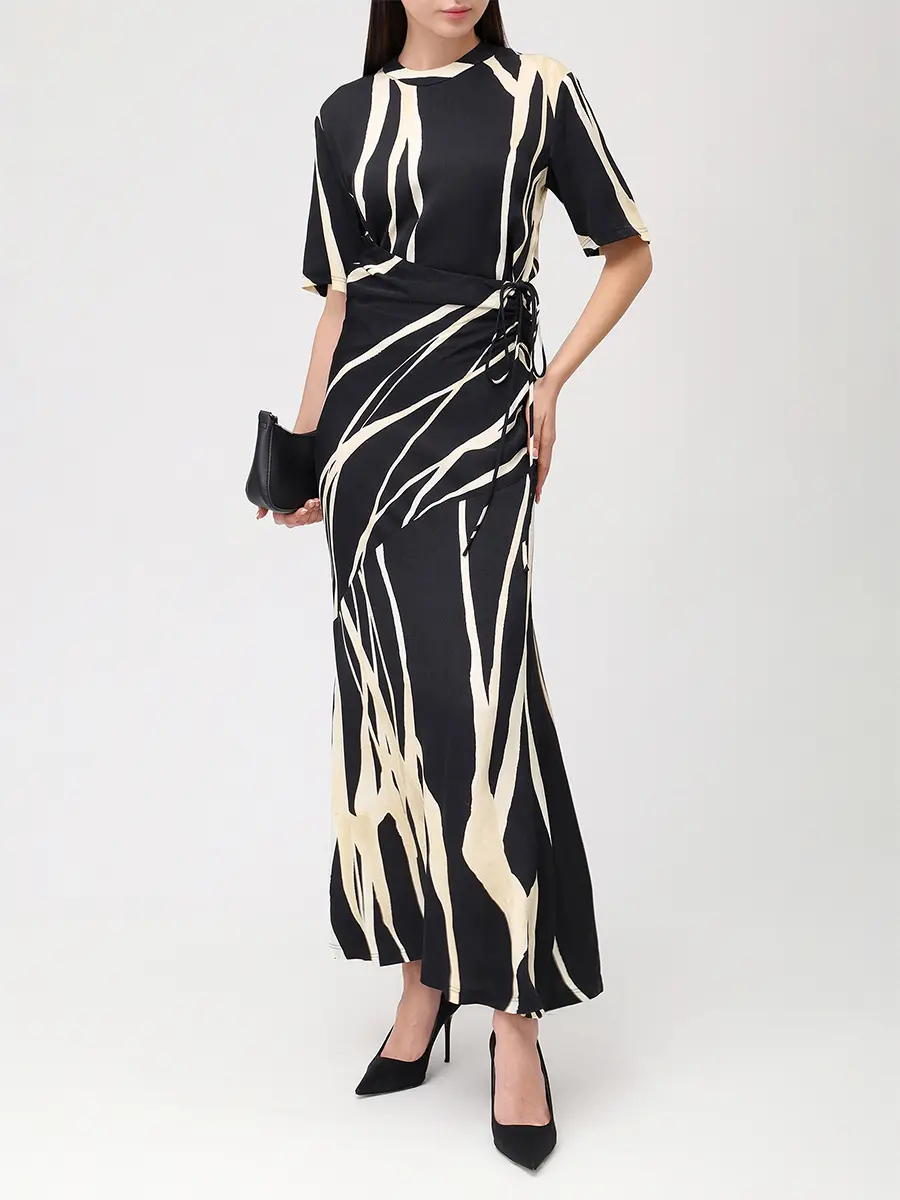 Платье из вискозы