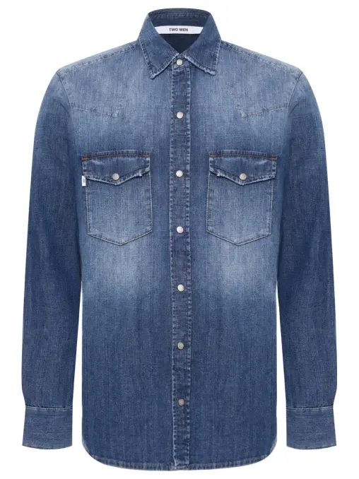 Рубашка Regular Fit джинсовая TWO MEN