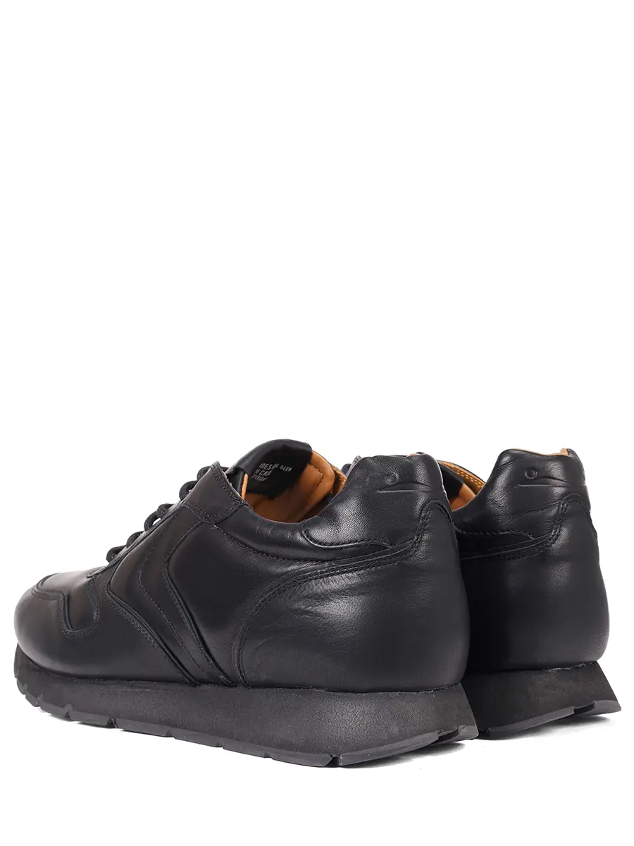 Кроссовки кожаные