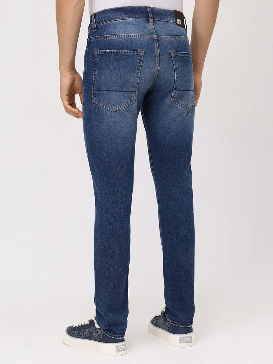 Джинсы Slim Fit хлопковые