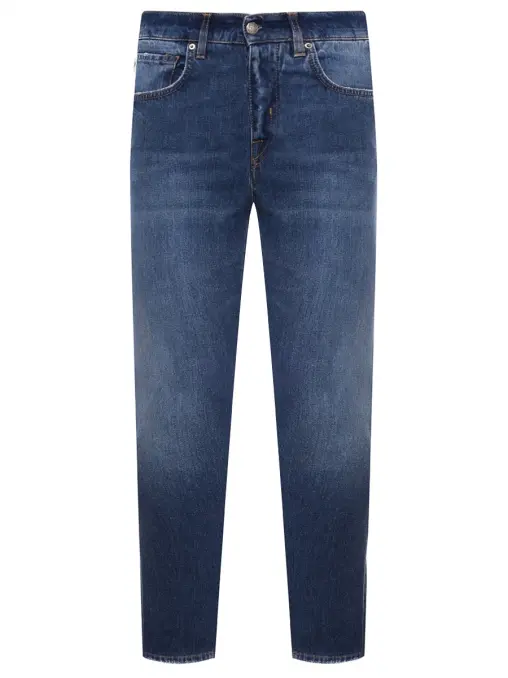 Джинсы Slim Fit хлопковые TWO MEN
