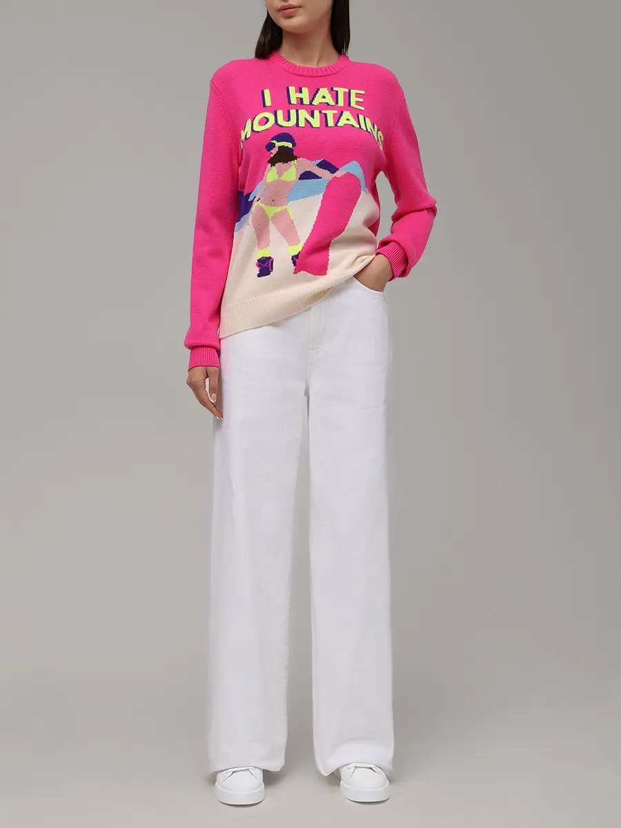 Джемпер с принтом