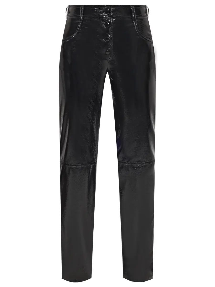 Брюки однотонные