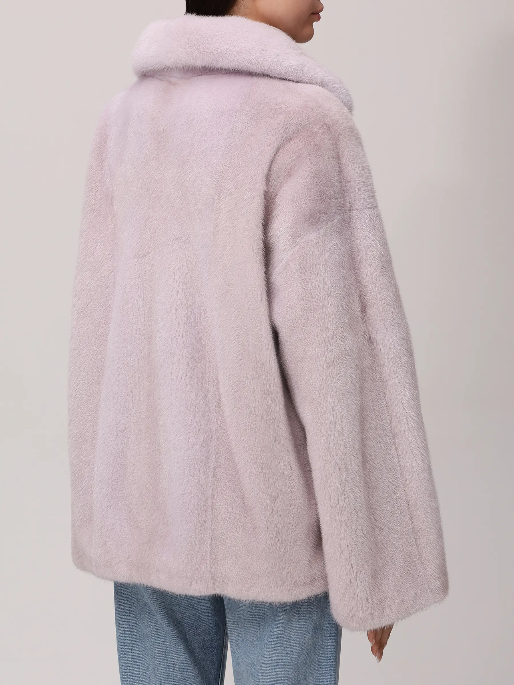 Полушубок норковый