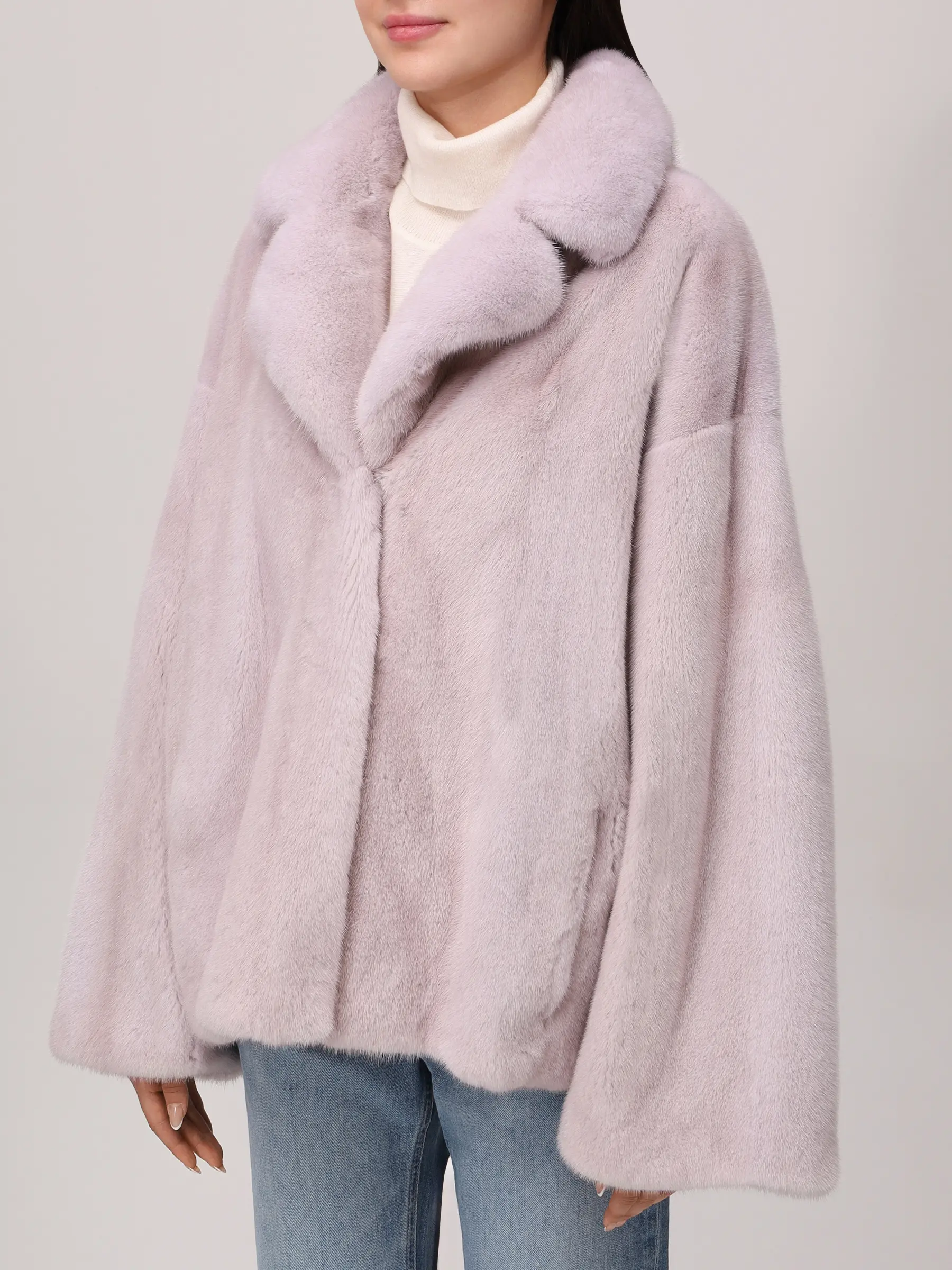 Полушубок норковый