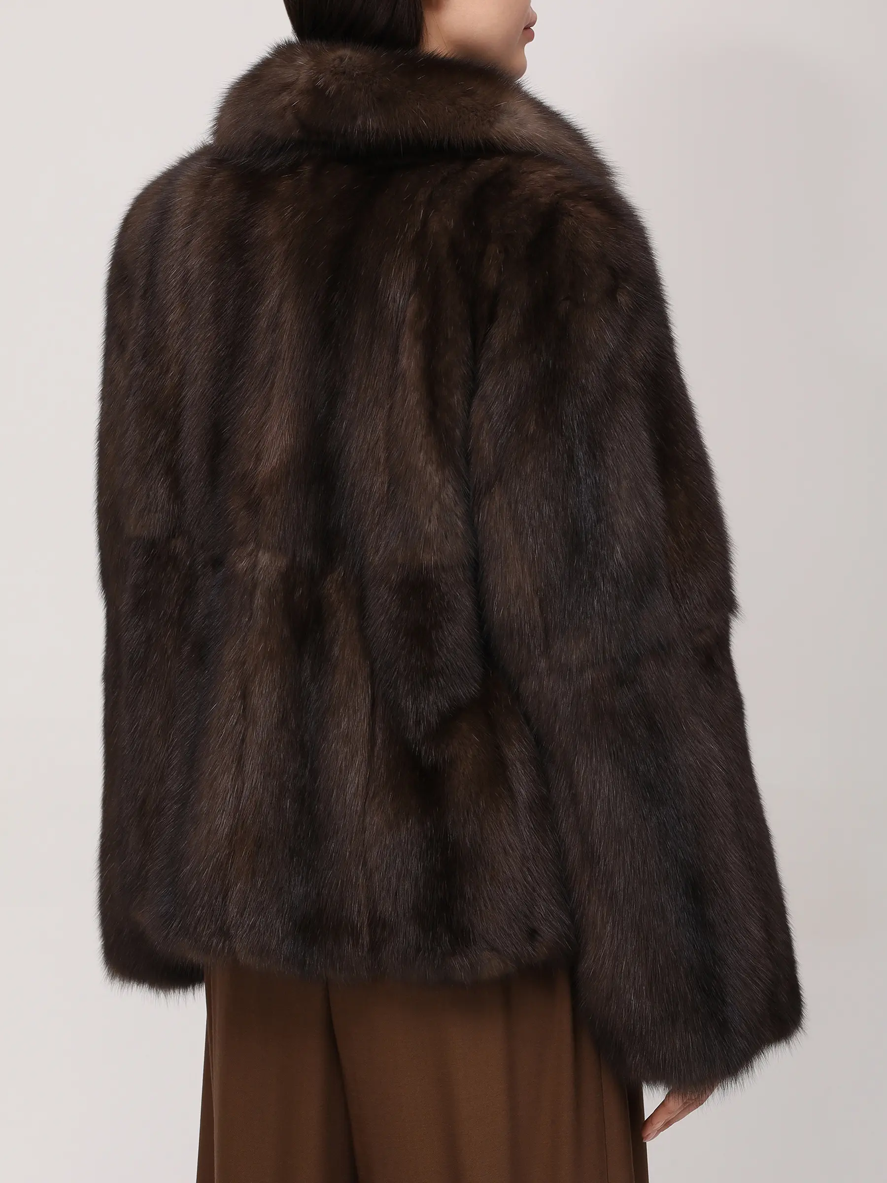 Полушубок «Катрина» соболиный