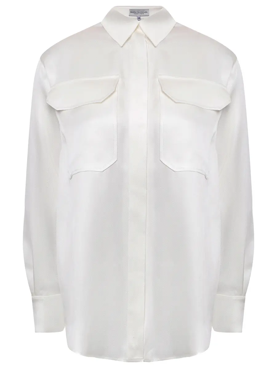 Блуза шелковая