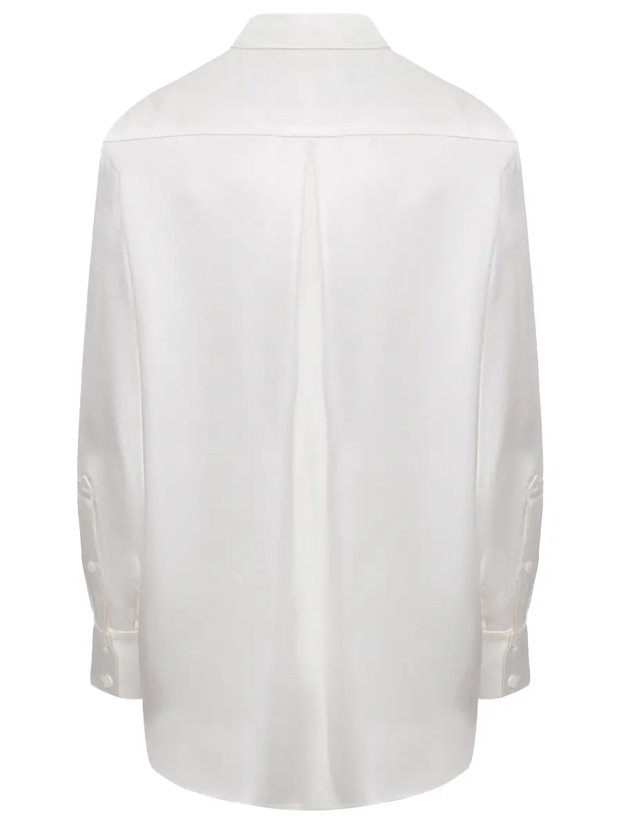 Блуза шелковая