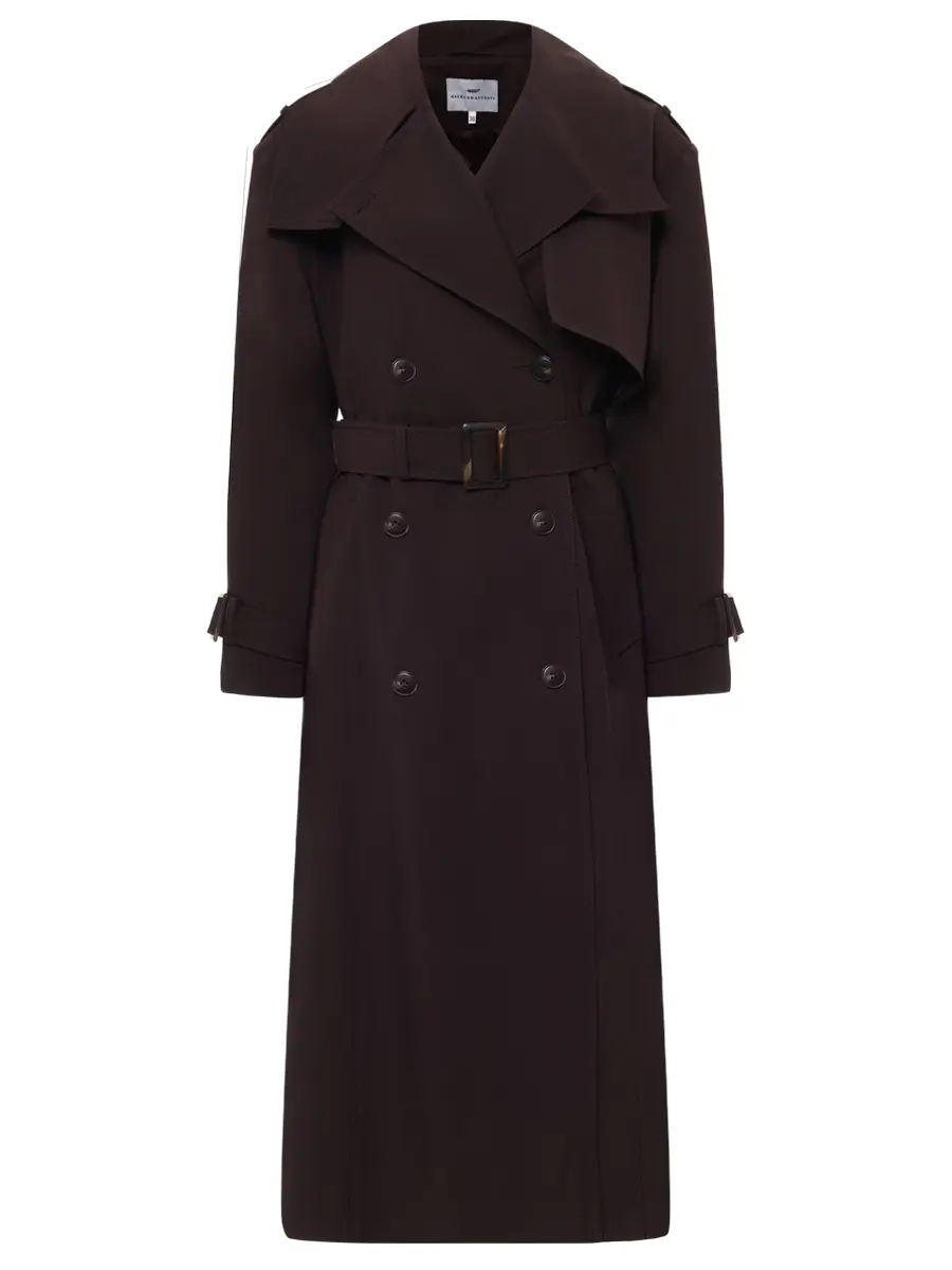 Тренч из шерсти