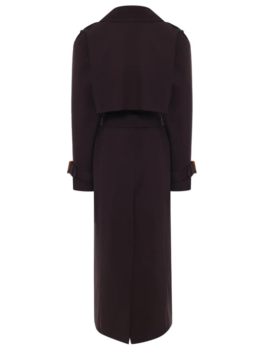 Тренч из шерсти