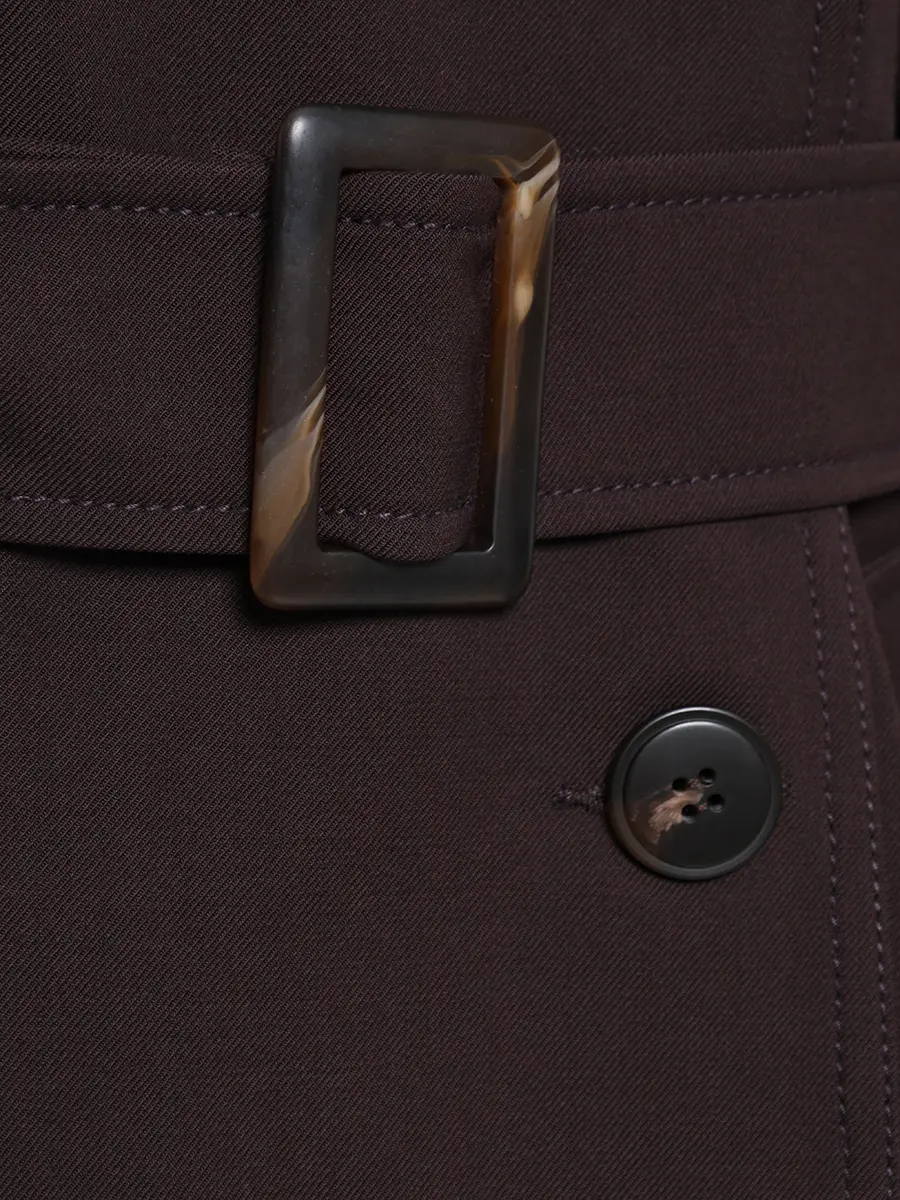 Тренч из шерсти