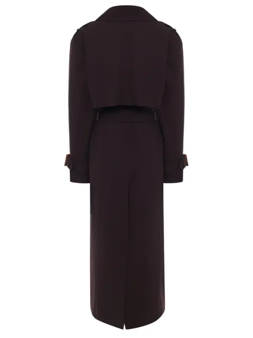 Тренч из шерсти MASHA UMANSKAYA