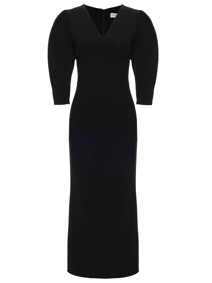 Платье однотонное