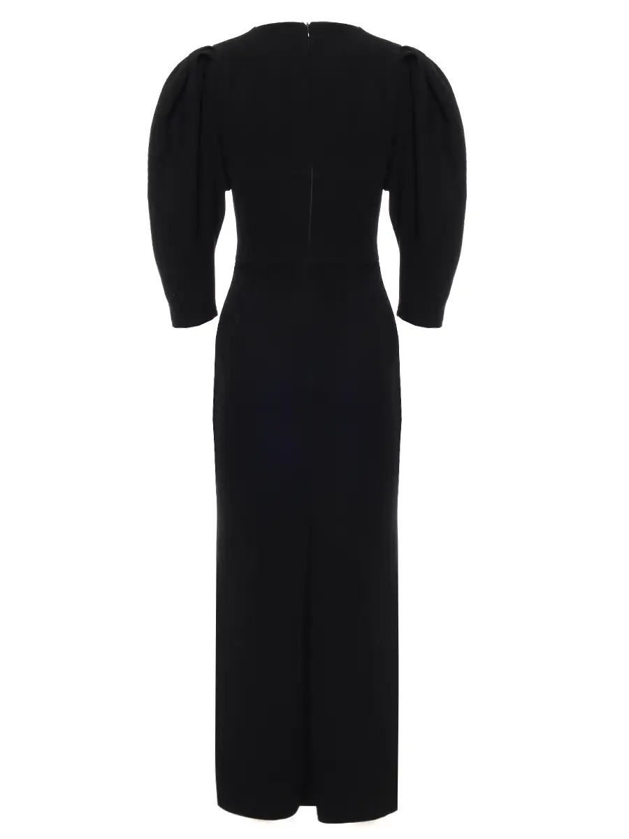 Платье однотонное