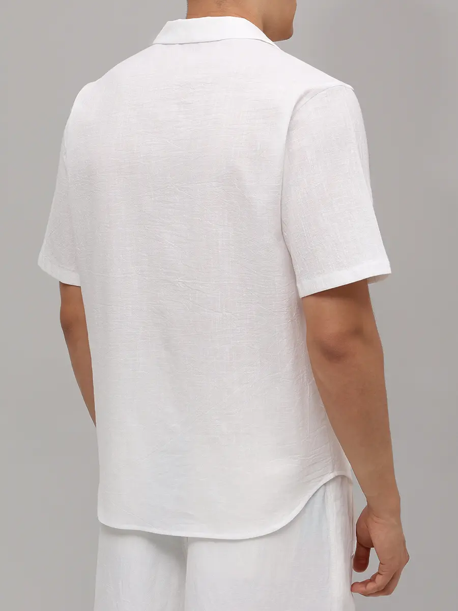 Рубашка Regular Fit хлопковая