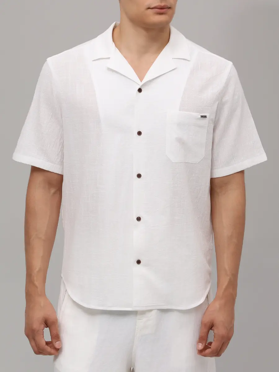 Рубашка Regular Fit хлопковая