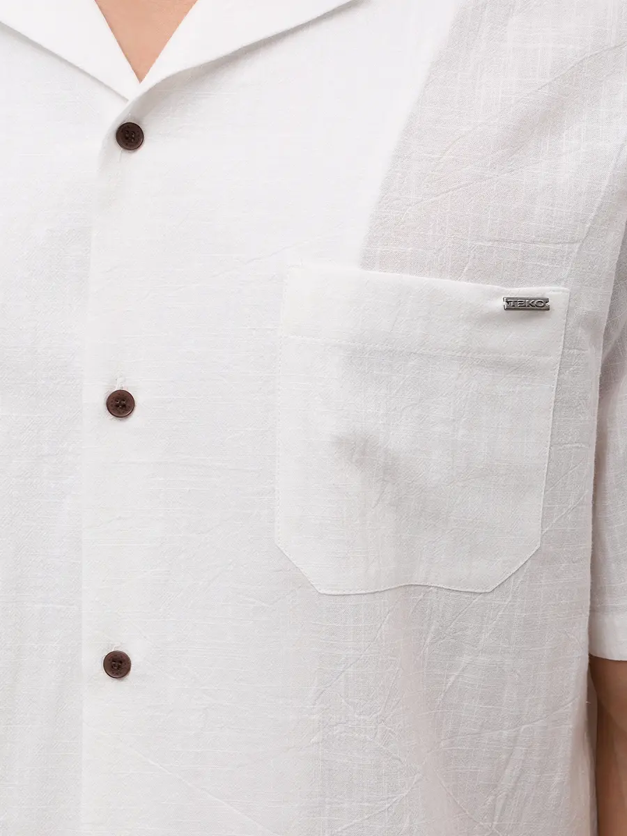 Рубашка Regular Fit хлопковая