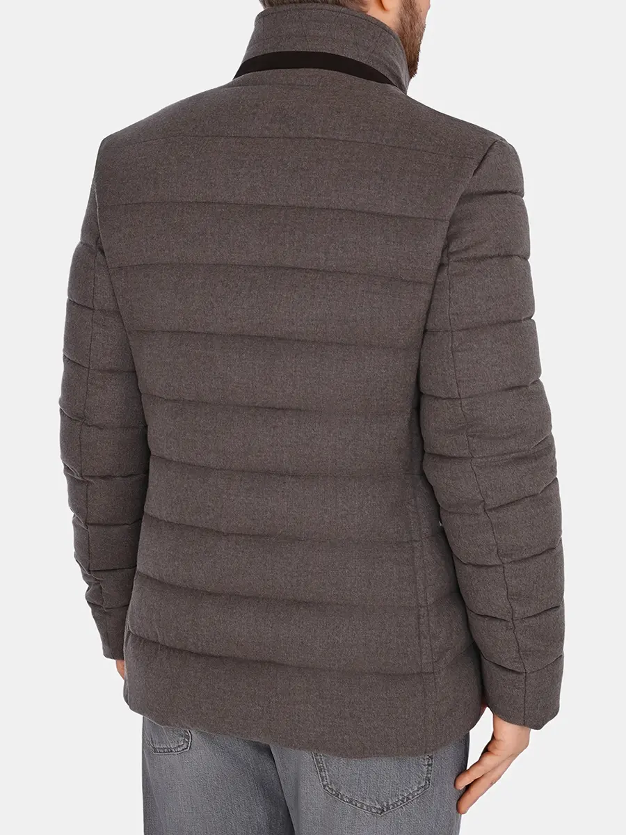 Пуховик стеганый