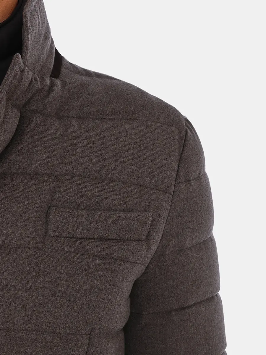 Пуховик стеганый