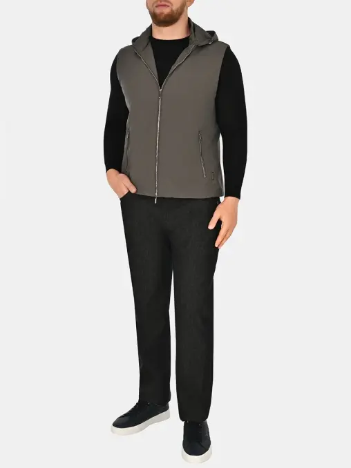 Жилет однотонный MOORER