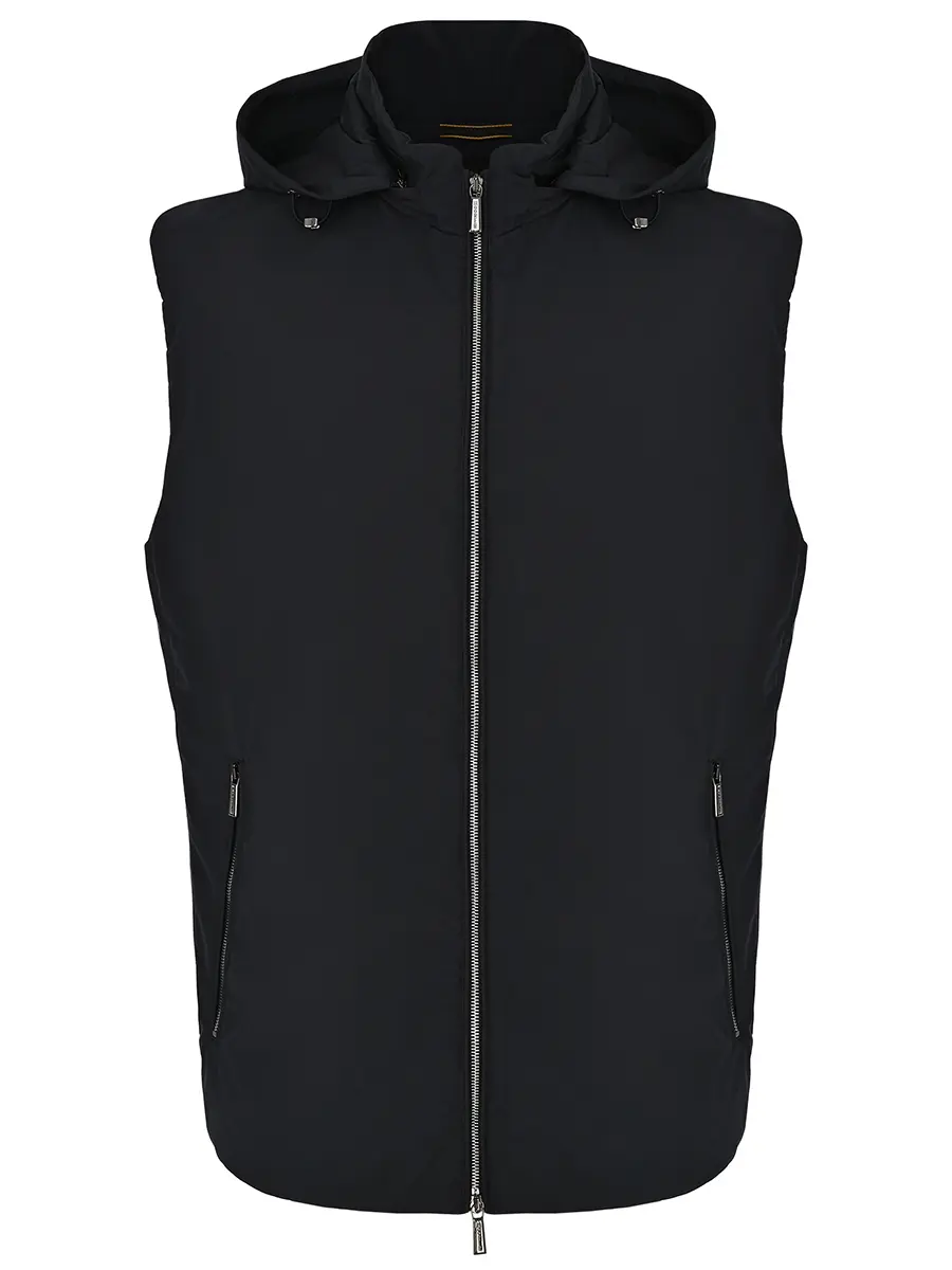 Жилет однотонный