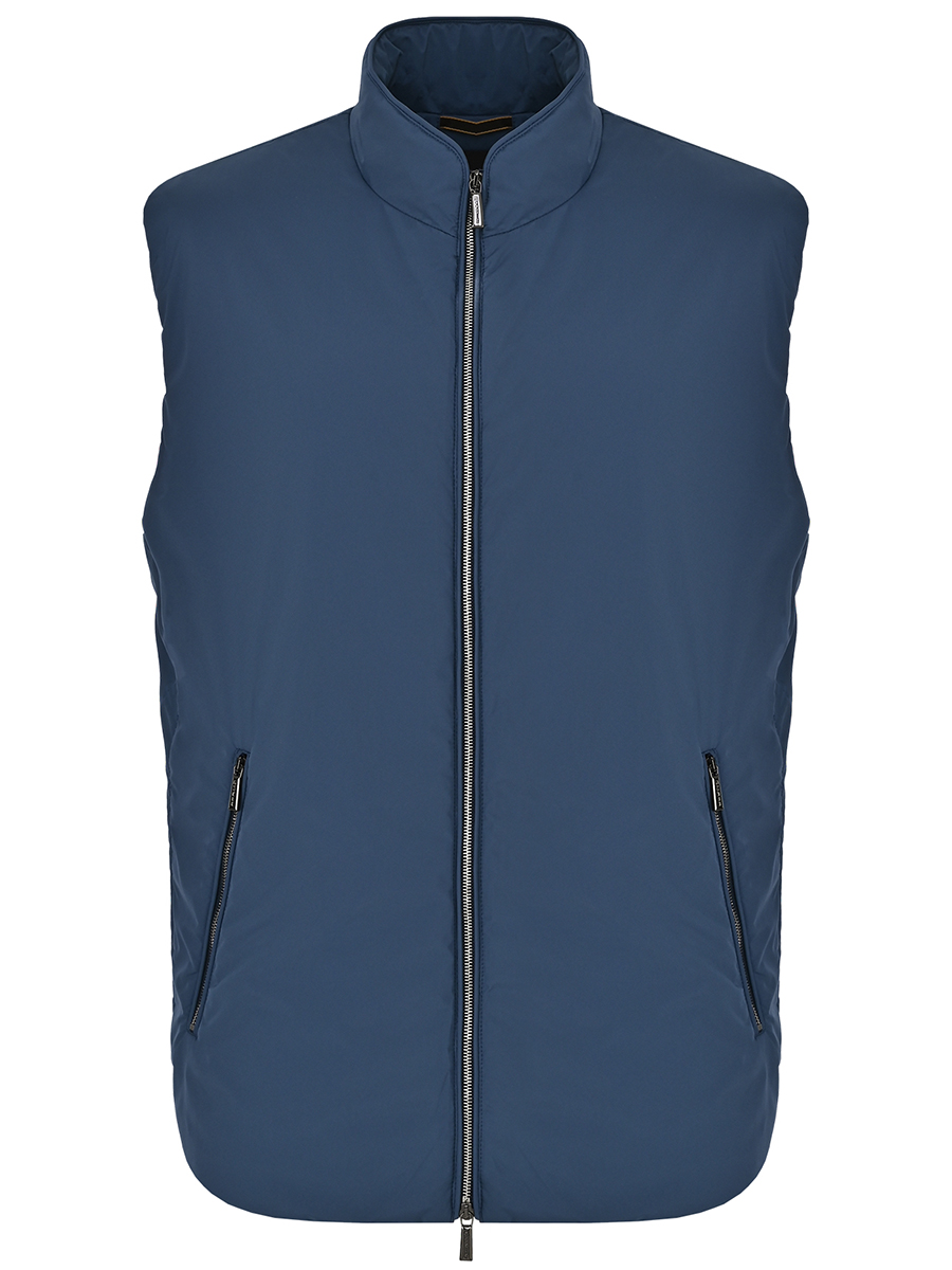 Жилет однотонный